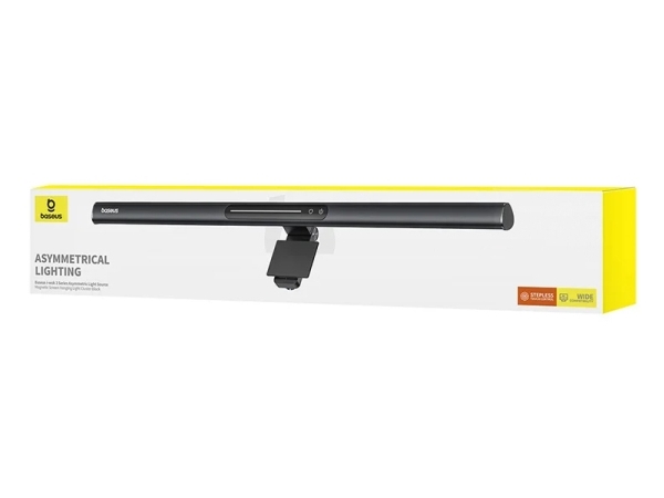 Baseus L10068500111-00, Svart, Gjuten aluminium, 250 LM, 2800 K, 6000 K, Röra | Spel - Gaming kläder - Gaming glasögon | GameStuff