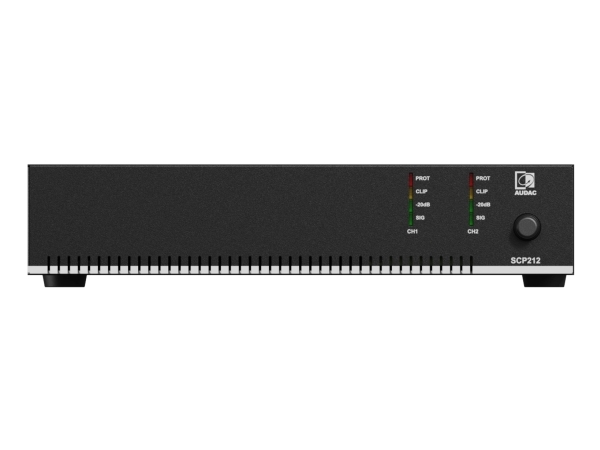 Dual-Channel Amplifier Audac Scp212