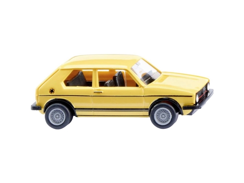 Wiking 004505 Personbil Model Volkswagen Golf Gti Klemgul