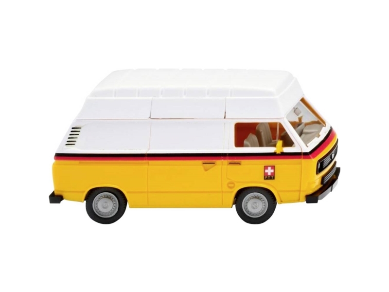 Wiking 029410 H0 Personbilsmodell Volkswagen T3 skåpbil högt tak PTT | Hobby - Modelljärnväg - Skala N | GameStuff