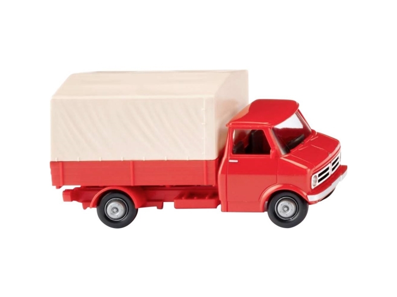 Wiking 035204 Lastbiler Model Opel Lastbil Med Lad Bedford Blodappelsin