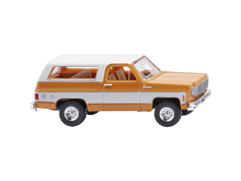 Wiking 011101 Personbil Model Chevrolet Blazer Gulorange