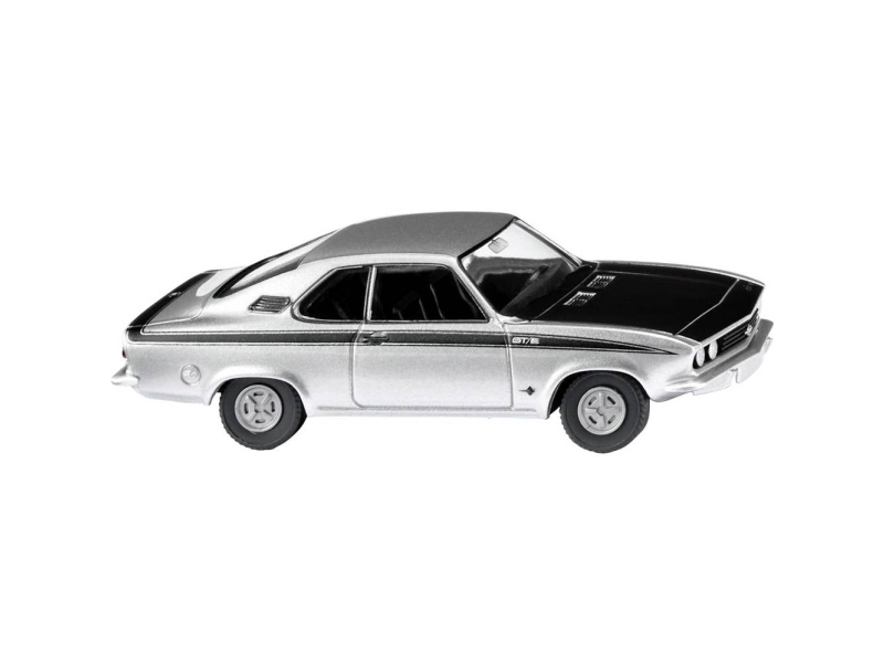 Wiking 082712 Personbil Model Opel Manta Sølvmetallic