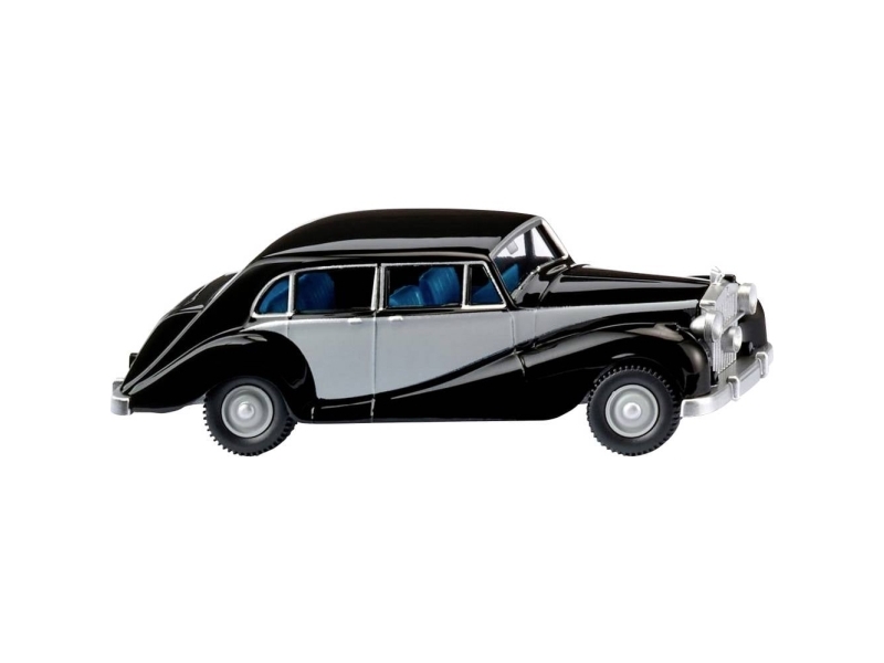 Wiking 083804 H0 Personbil model Rolls Royce Silver Wraith, sort