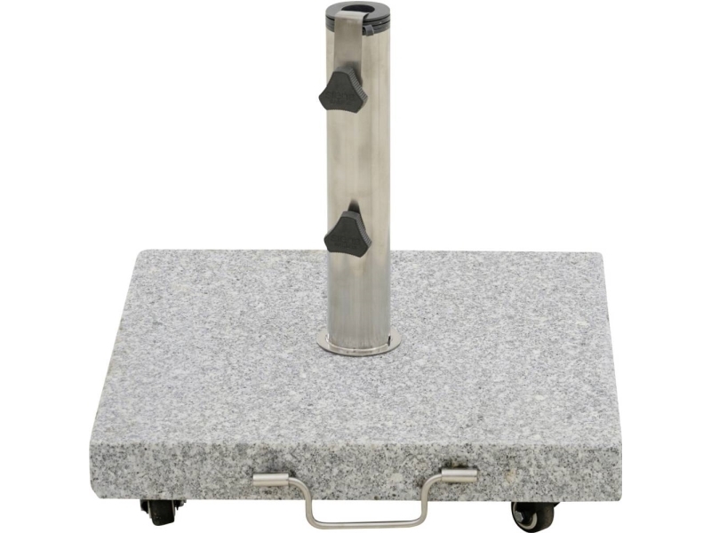 Siena Garden T49449 Paraplyholder Granit, Rustfrit stål