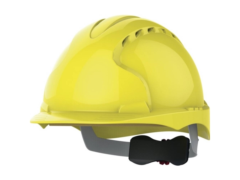 Jsp Schutzhelm Evo 3, Regler Per Drehknopf, Belüftet, Gelb