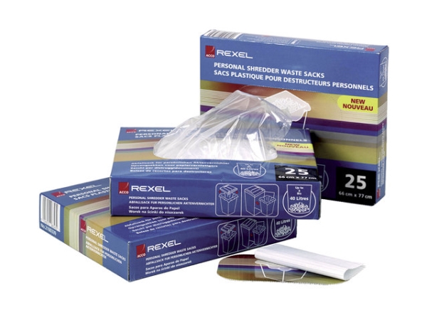 Rexel Shredder-Abfallsack 175L (100), Tasche, Polypropylen (Pp), 175 L, 1150, 1250, 1500 Auto, X9 Auto, 415 Auto Plus, 425 Auto Plus And 435 Auto Plu