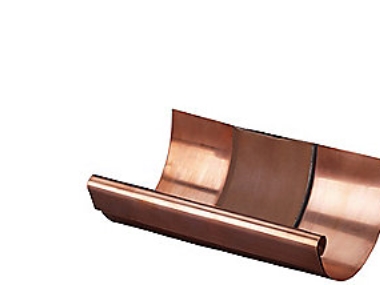 VM kobber ekspansionstudstykke - t/halvrund rende 0,7x280mm