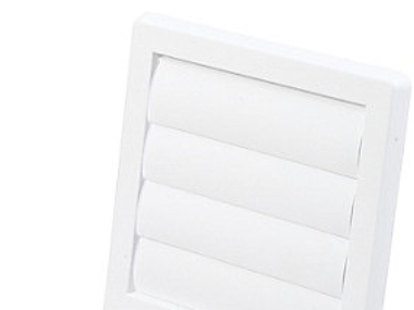 Duka-Lamellenventil Typ 70 - Pvc, Weiß, Ø180x180 Mm