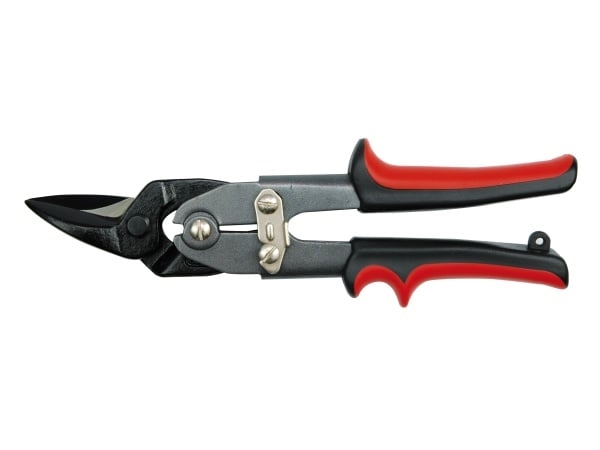 Vorel Sheet Metal Shears, Left, Cr-Ni, Two-Color Handle 48080