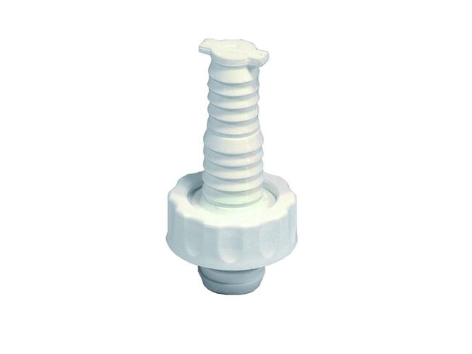 Slangnippel 1 överfallsmutter vit | VVS Artiklar - Vattenförsörjning - Kopplingar | GameStuff