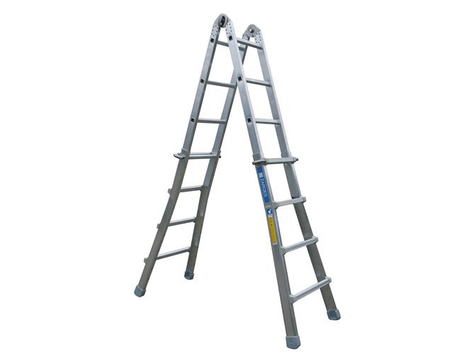 Zarges teleskopstige 4,2m - teleskopstige 4x4 trin inkl. stabilisator