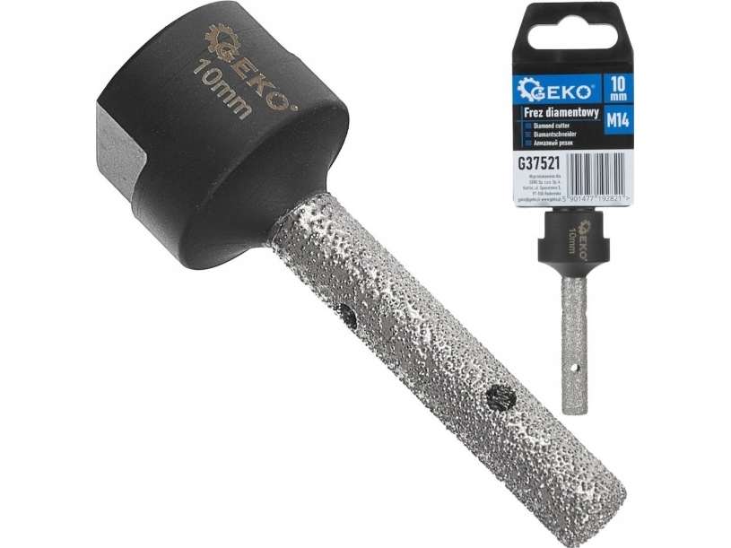 Geko Boremaskine Fræse Diamant 10 Mm M14 (10/100)