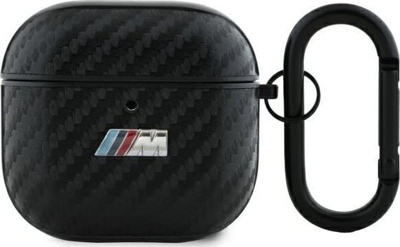 Bmw Bma4cmpuca Airpods 4 Case Schwarz/Schwarz Pu Carbon M Collection