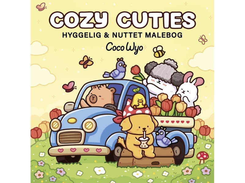 Malebog: Cozy Cuties - Cozy Coloring | Coco Wyo