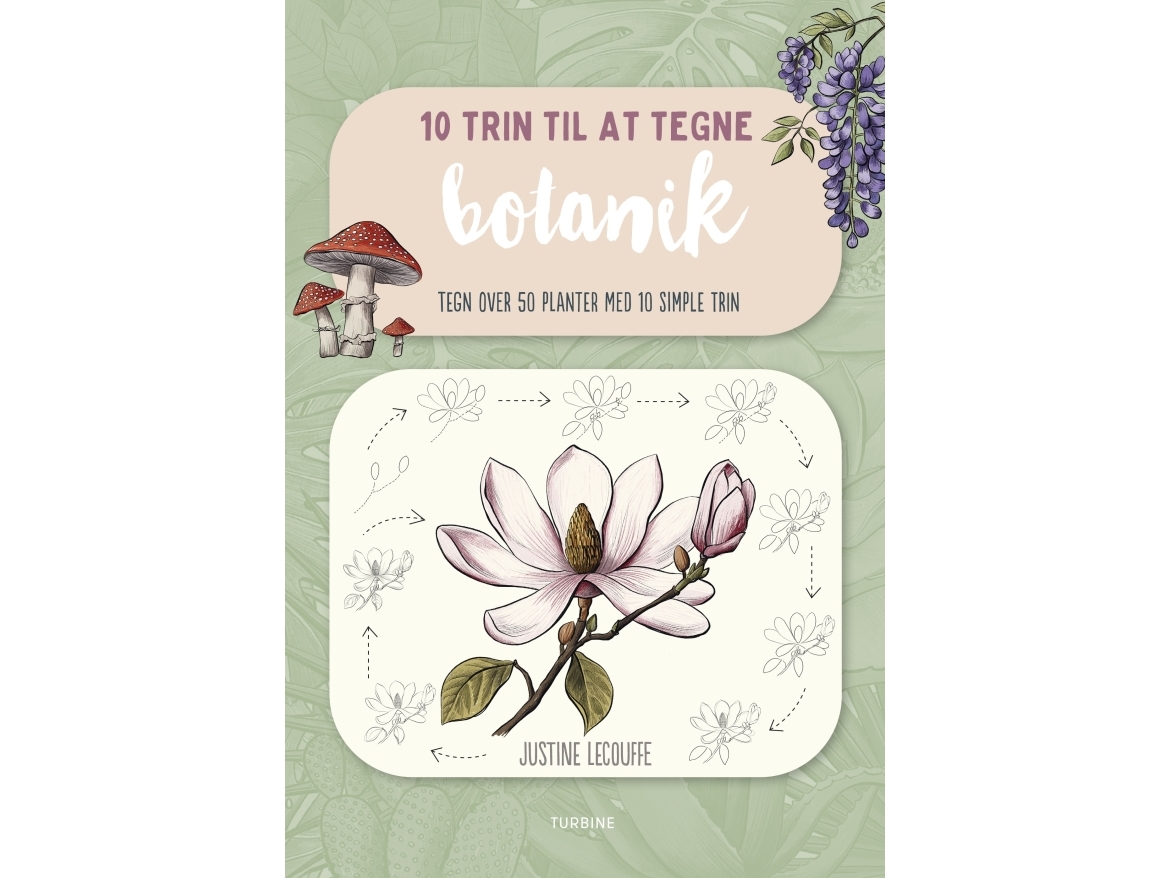 10 Trin Til At Tegne Botanik | Justine Lecouffe