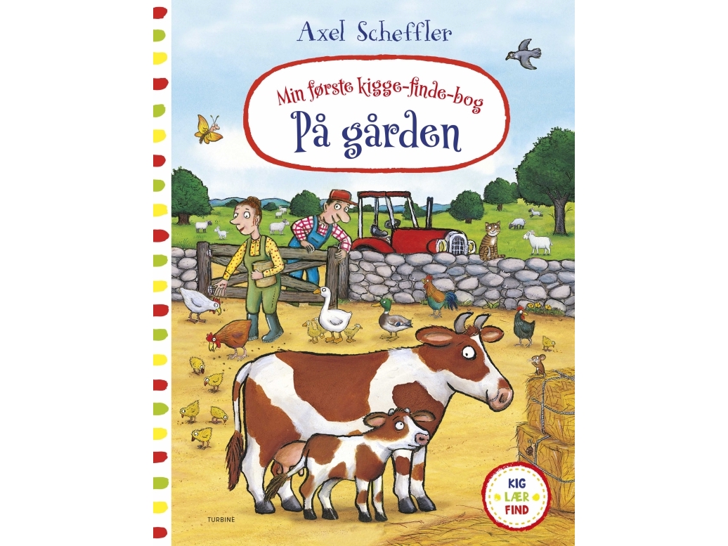Mein Erstes Wimmelbuch - Auf Dem Bauernhof | Axel Scheffler | Sprache: Dänish