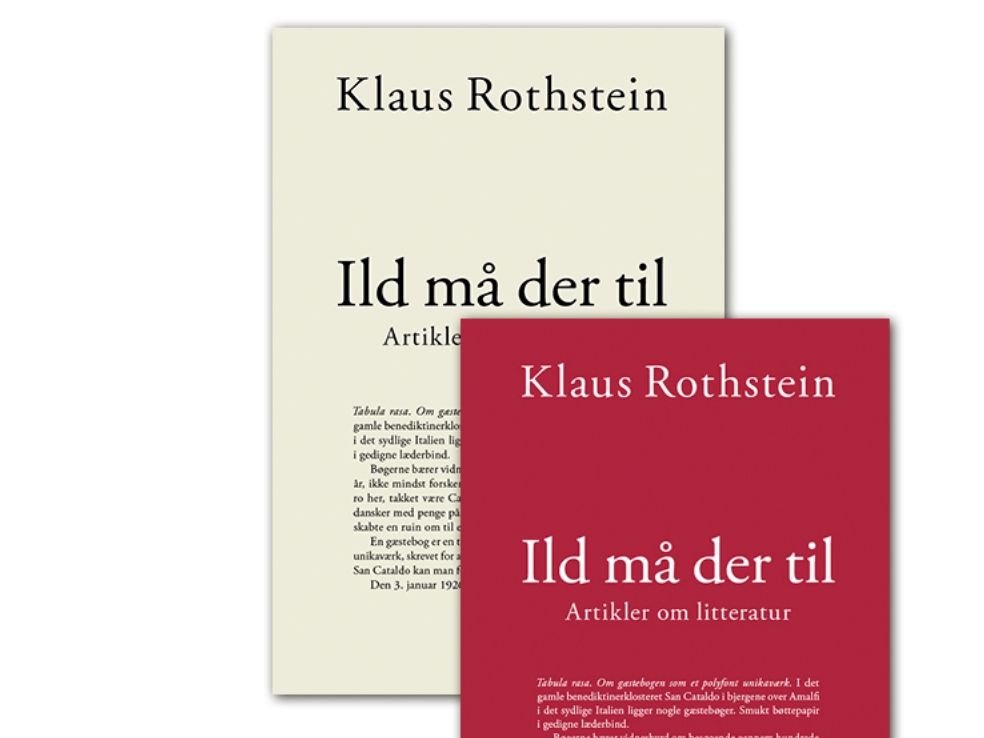 Da Braucht Es Feuer | Klaus Rothstein | Sprache: Dänish