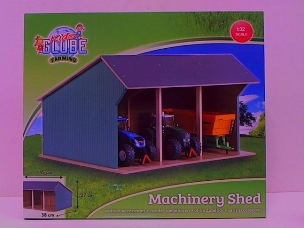 Hipo autotalli 3 suurelle traktorille 45x38x27cm HIPO