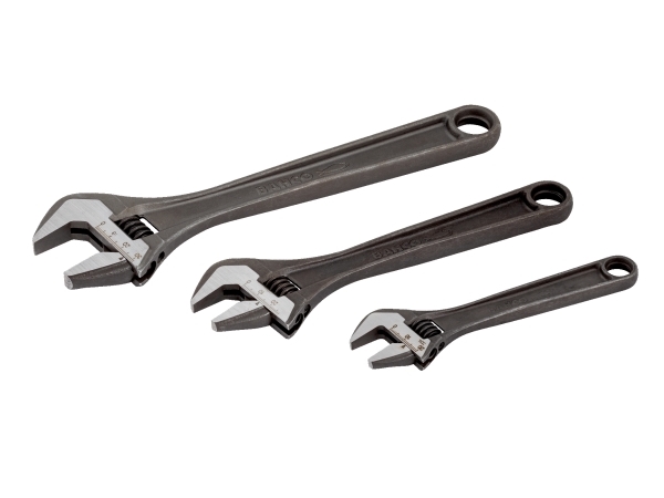 Bahco Skiftenøgler, Sæt Med 6", 8" Og 10"
