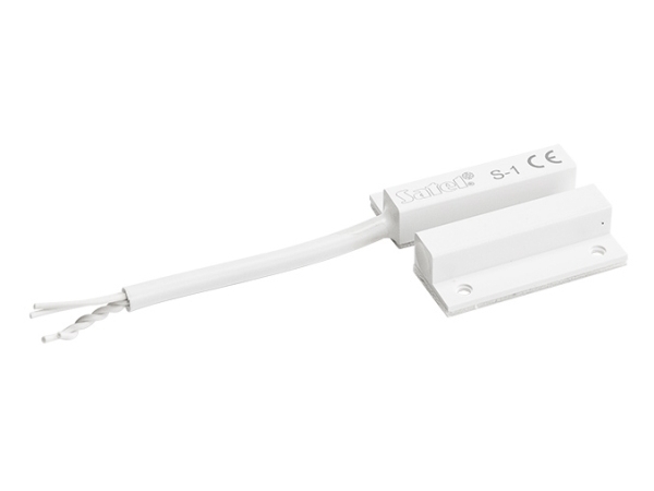 Satel Sensor Door Magnetic/S-1, Ledningsført, Hvid, 20 V, 29 G