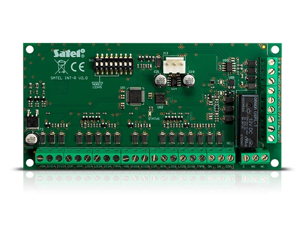 Satel INT-R, Grön, 150 mA, 140 mm, 68 mm, 80 g, -10 - 55 ° C | Kontorsmaskiner - POS (Point of sale) - Magnet kortläsare | GameStuff