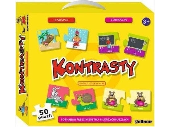 Abino pedagogiskt pussel Kontraster ABINO | Leksaker - Spel - IQ pussel | GameStuff