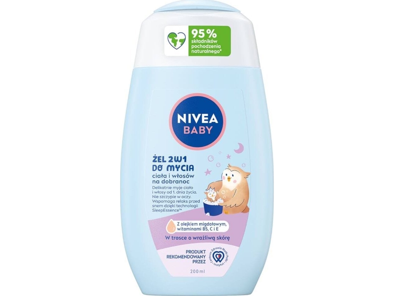 NIVEA_Baby Goodnight 2-in-1 body and hair wash gel 200ml | Hudvårdsmärken - K-Q - Nivea | GameStuff