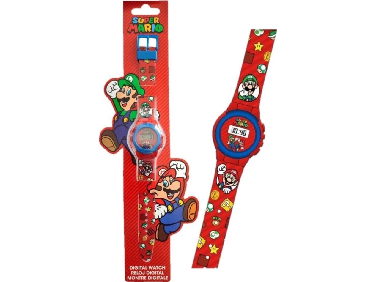 Kids Euroswan Digitalt Ur Ke02 Eco* (Uden Plastikemballage) Super Mario Gsm4234