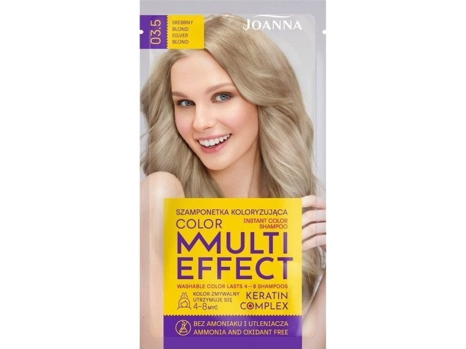 Joanna Joanna Multi Effect Color Shampoo 03.5 Silberblond 35G