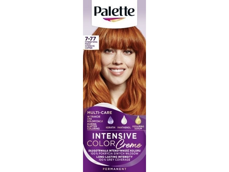 Schwarzkopf Palette Intensive Color Creme Farbe Nr. 7-77 Intensives Kupfer 1Op.