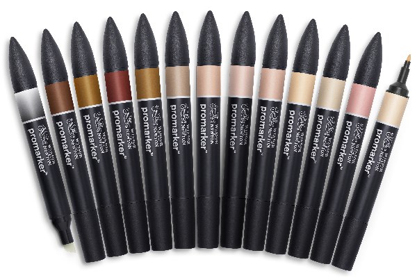 Promarker Hauttöne Set 12+1Stück