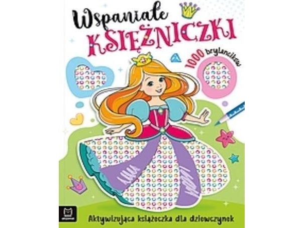 Aksjomat Fantastiske Prinsesser Aktivitetsbog Til Piger 40317