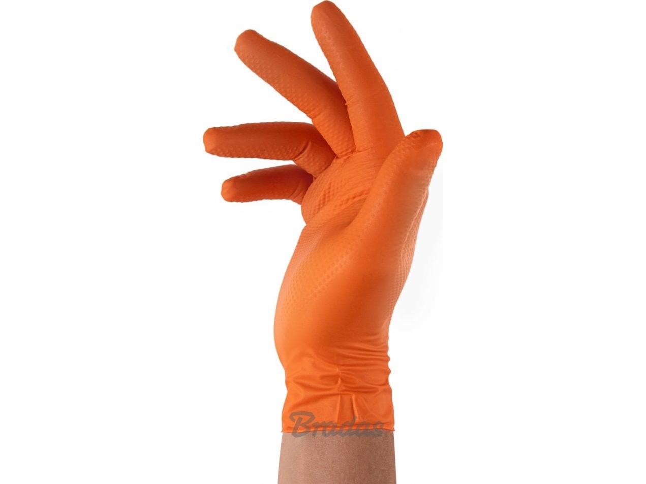 Diamond Orange Nitril Handschuhe L 8-9 /50 Stk.