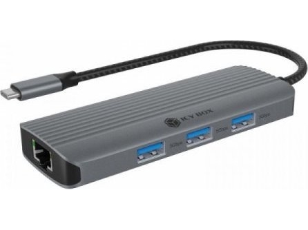 Dockingstation Ib-Dk4034a-Cpd 6In1, Hdmi,Usb,Pd,Lan
