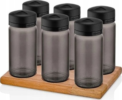 6X245 Exklusive Schwarze Perlen Frische Töpfchen