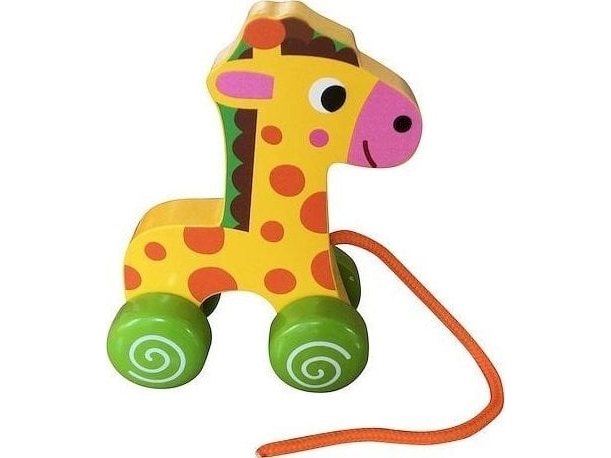 Trägiraff d/pull SmilyPlay SPW84983 49832 | Leksaker - För dom minsta - Dragdjur | GameStuff