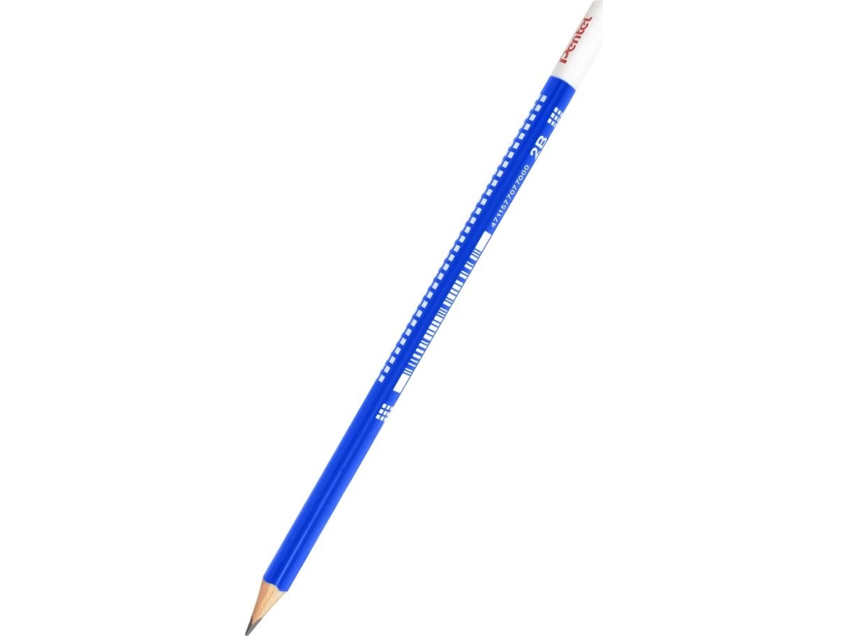 Pentel Træblyant Trekantet 2B Cb60t-2B