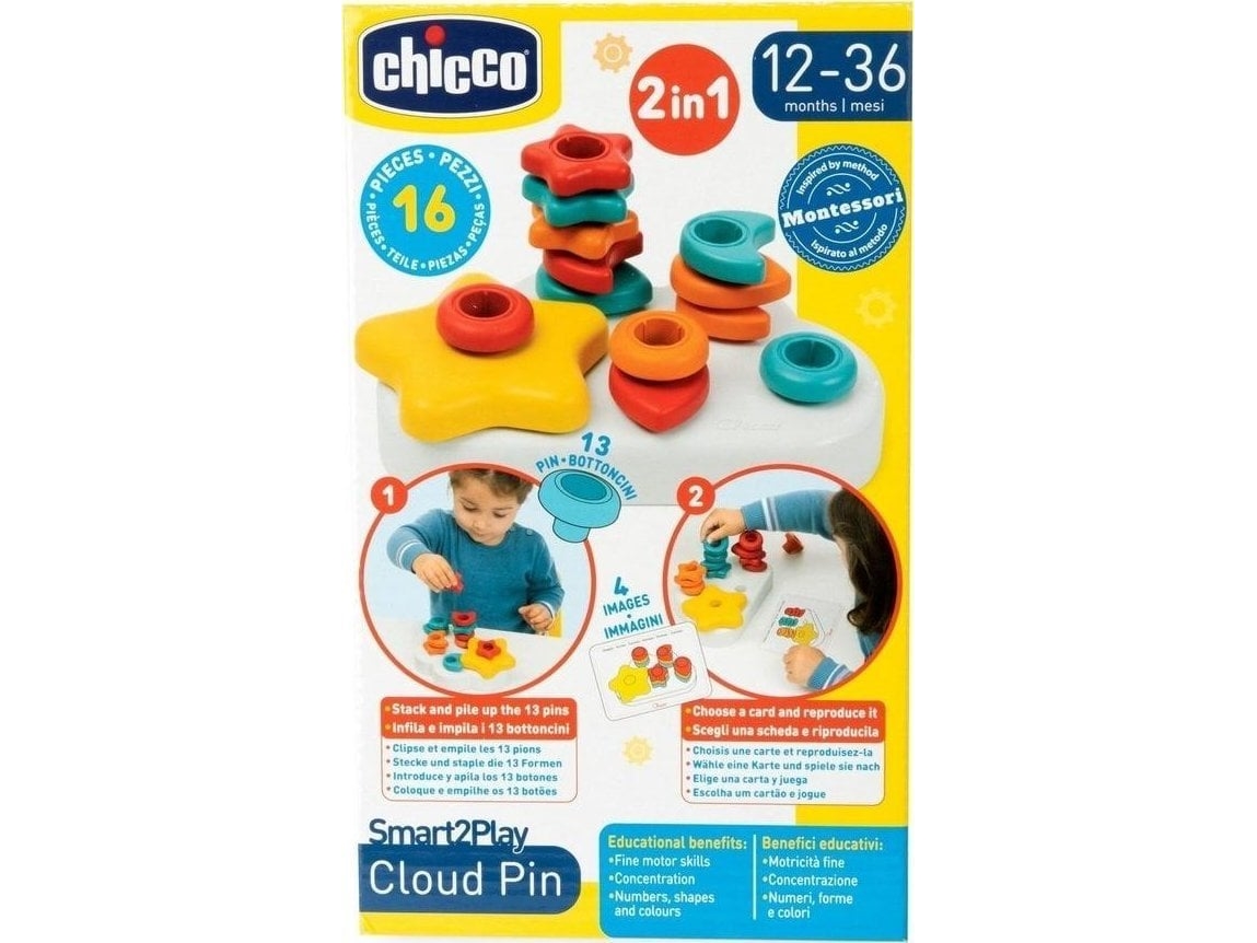 EDUKAMP värikkäät pilvipinssejä