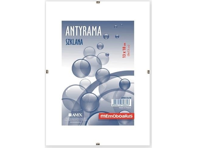 Memoboards billedramme ANTYRAMA glas memo boards 21x29,7 cm