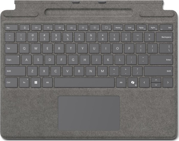 Microsoft Surface Pro Kb W/ Penstor Qwerty Microsoft Cover Port Platyna