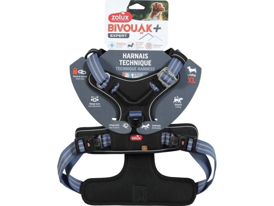 Zolux Hundegeschirr Bivouak Xl Blau