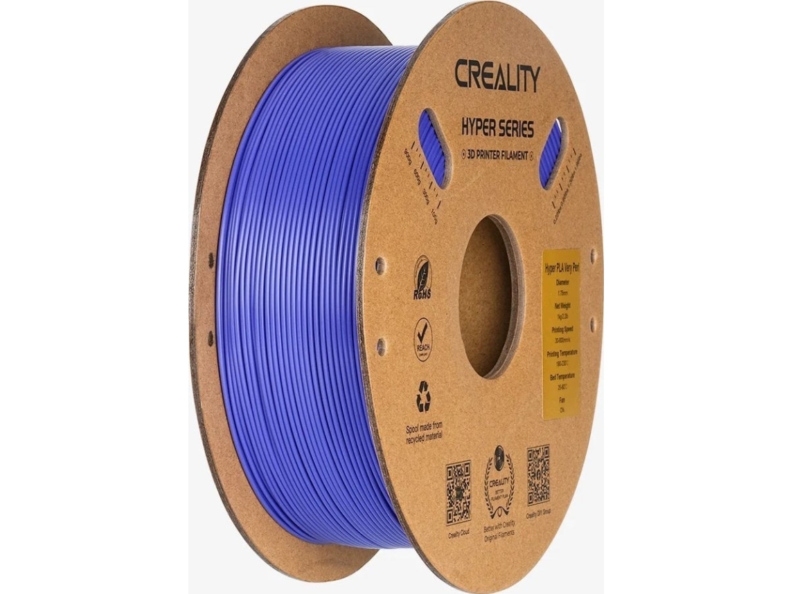 Creality Creality Filament Hyper Pla, 1Kg, 1,75Mm, Very Peri (3301010412)