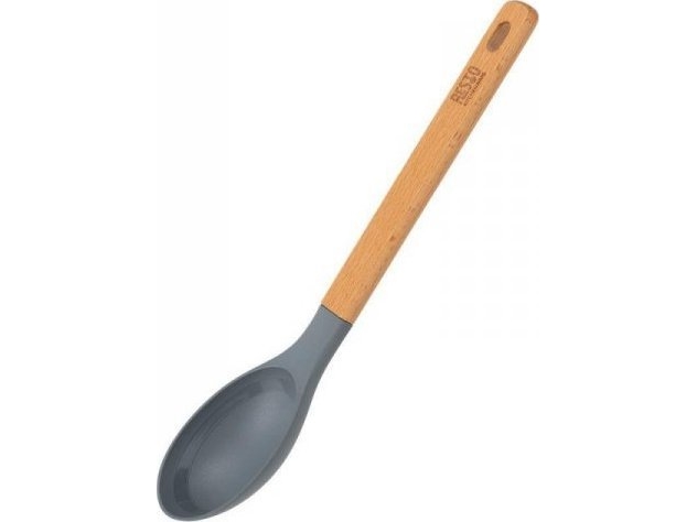 Resto Kitchenware 94200 Spoon Serving Spoon Beech, Plastic Beech, Grey