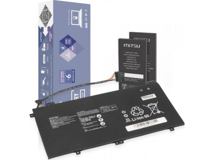 Mitsu Bateria Do Smartphome Huawei Matebook 13 Wrt W19 Wx9 W29 Hn W19 Hb4593j6ecw 3700 Mah 42 Wh 11 4v