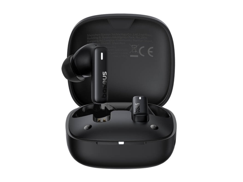 Baseus trådløse hovedtelefoner Baseus Bowie E19 TWS in-ear hovedtelefoner - sort