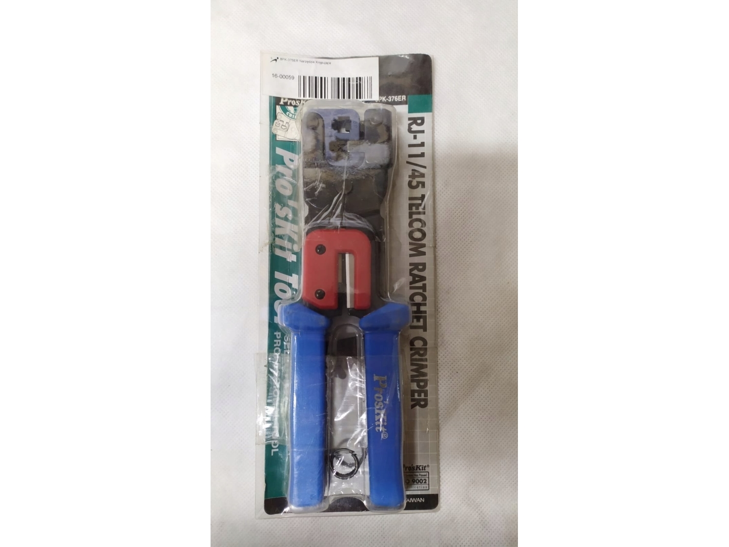 Crimptång för RJ11/12/22/45-kontakter, ProsKit | Datorkomponenter - Datorchassin & Tilbeör - IT-Verktyg | GameStuff