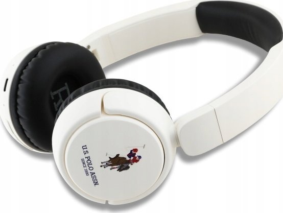 U.S. Polo Assn U.S. Polo In-Ear Bluetooth-Hovedtelefoner Ushpv6punh Hvid/Hvid Dh Color Logo