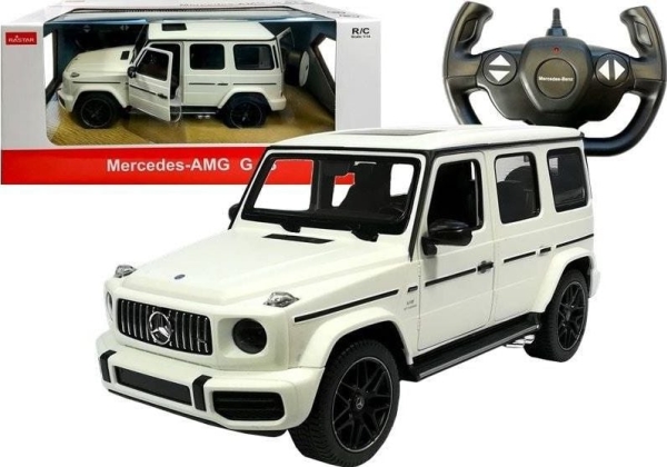 Lean Cars Fjernstyret Mercedes G63 Rastar Hvid