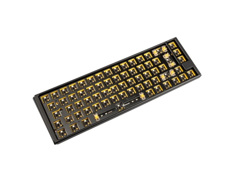 Ducky One 3 Hot-Swap Barebone Sf, 65%, Ledningsført, Usb, Mekanisk, Rgb Led, Sort